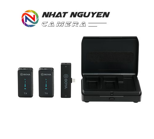 Micro thu âm cài áo BOYA BY-XM6-K6_Chính hãng