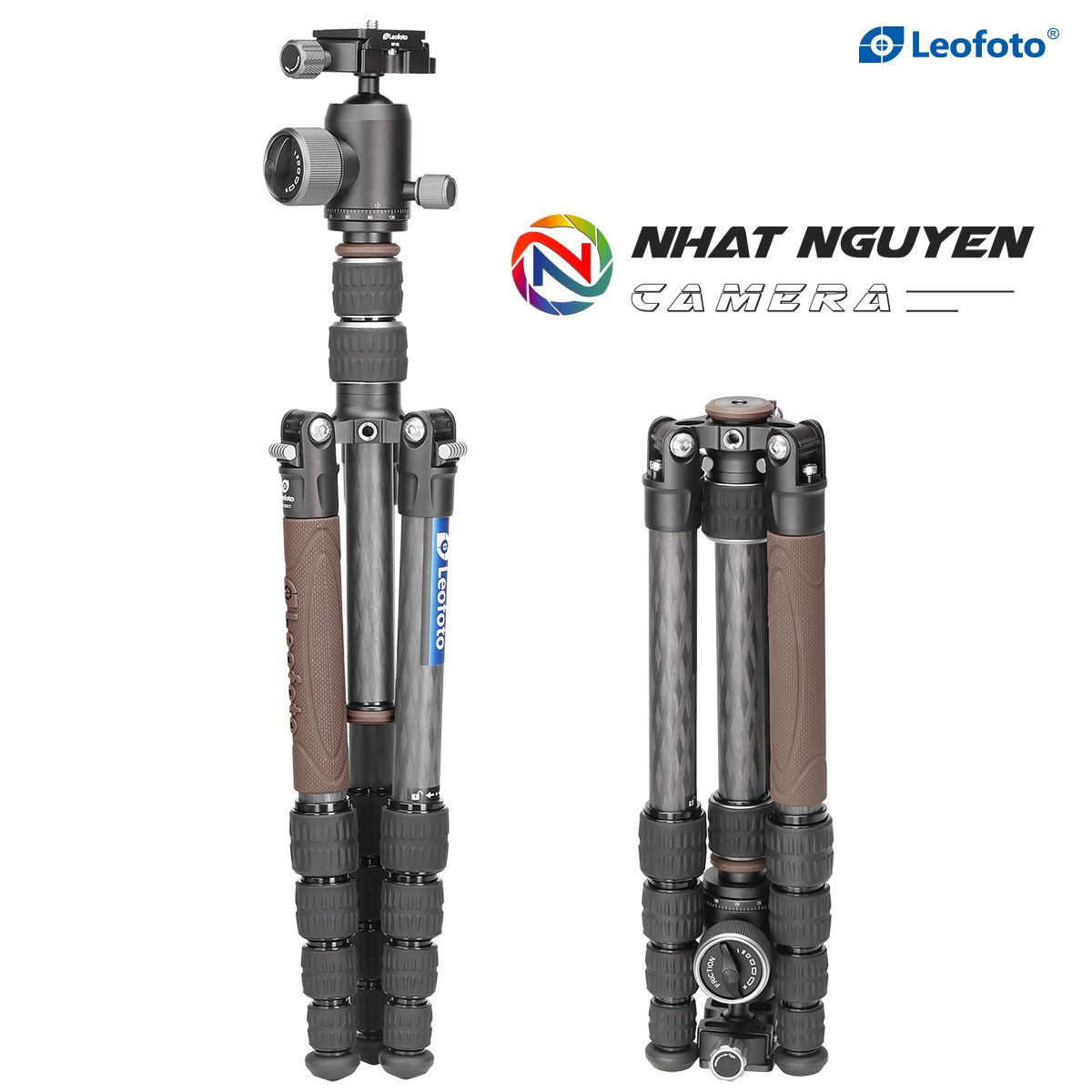 Chân tripod Leofoto LX-225CT+ đầu ball XB-32Q_Chính hãng
