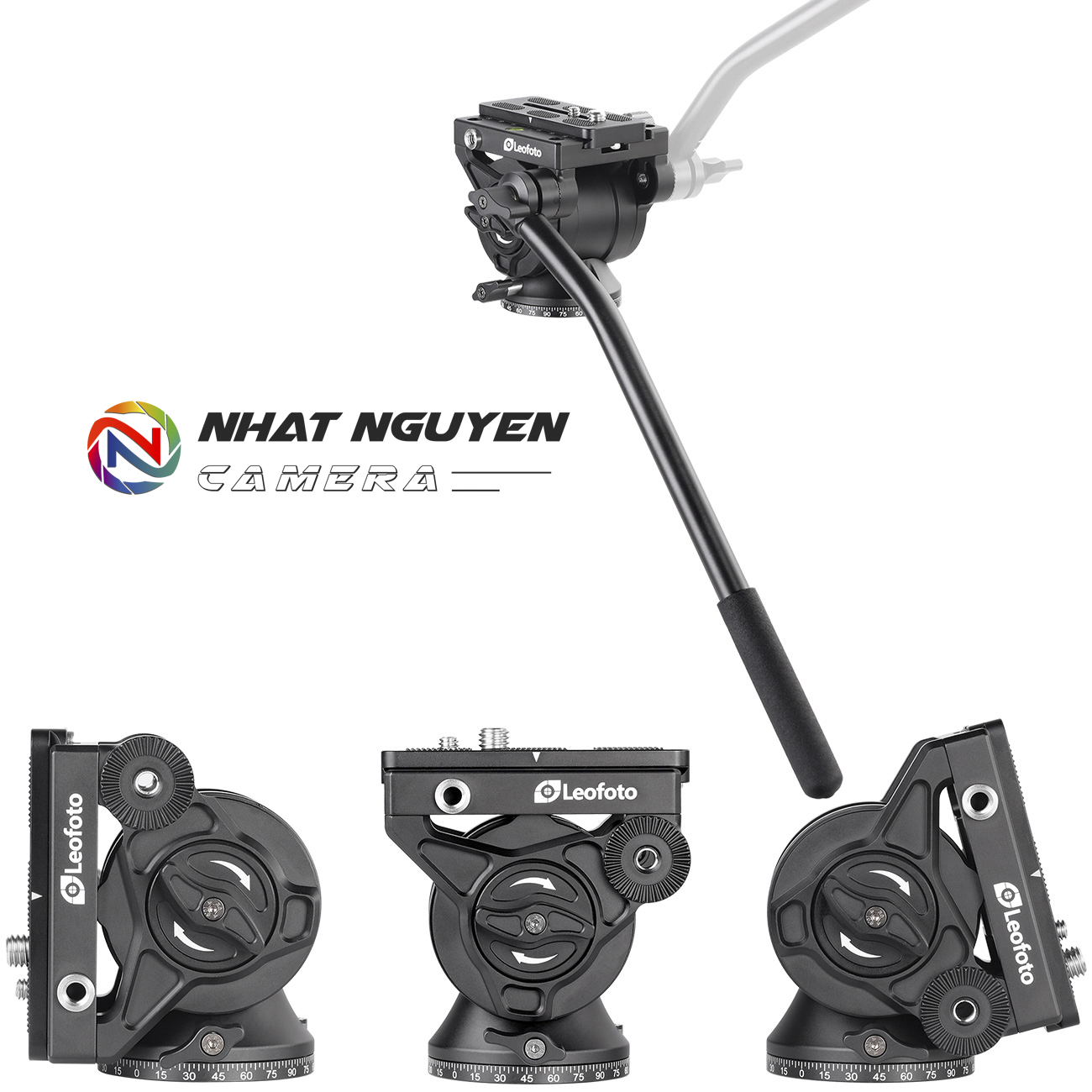 Chân tripod Leofoto LS-324CEX+ đầu quay BV-10_Chính hãng