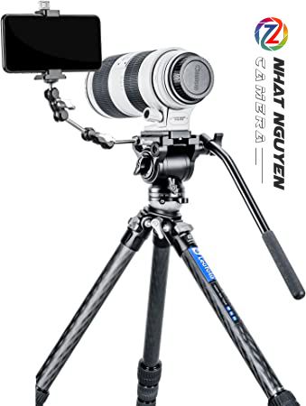 Chân tripod Leofoto LS-255CEX + đầu quay BV-5 _ Chính hãng