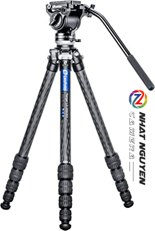 Chân tripod Leofoto LS-255CEX + đầu quay BV-5 _ Chính hãng