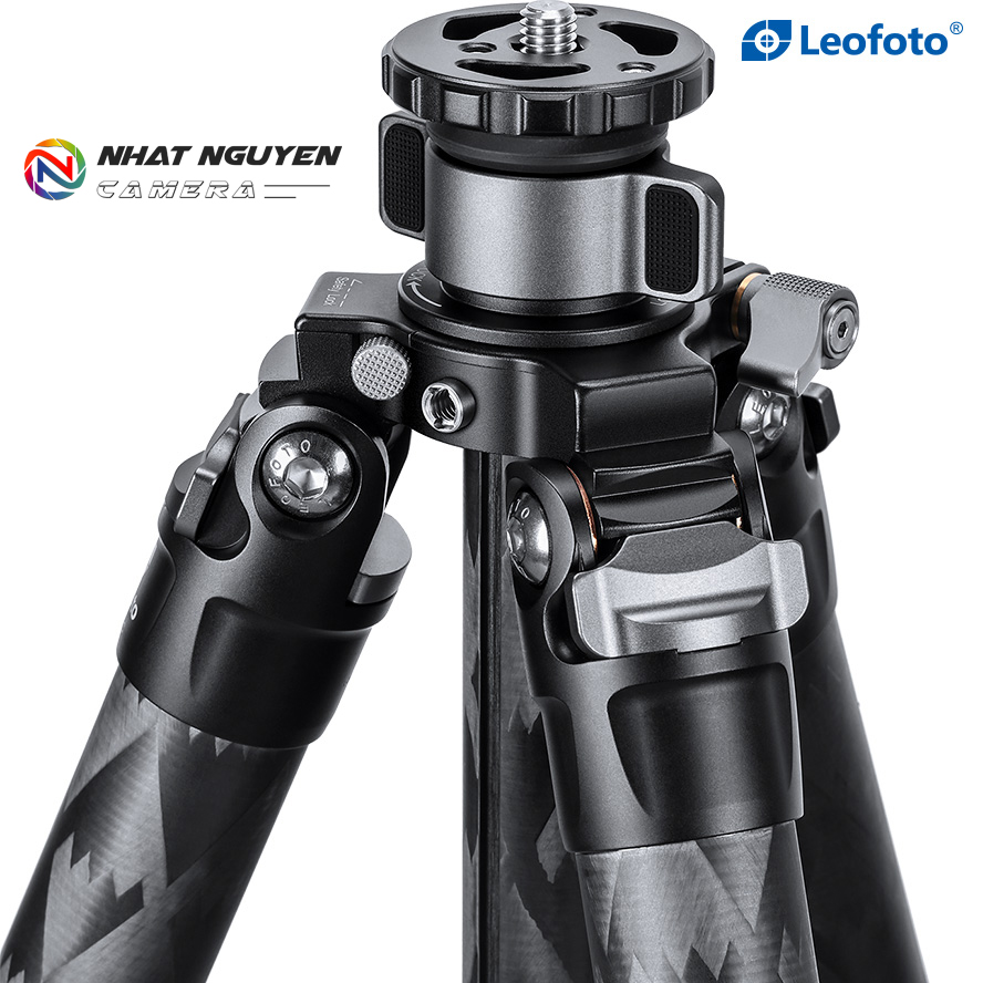 Chân tripod Leofoto LQ-365C + đầu ball LH-47_Chính hãng