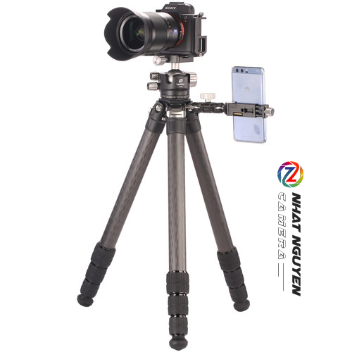 Chân tripod Leofoto LQ-324C + đầu ball LH-40_Chính hãng