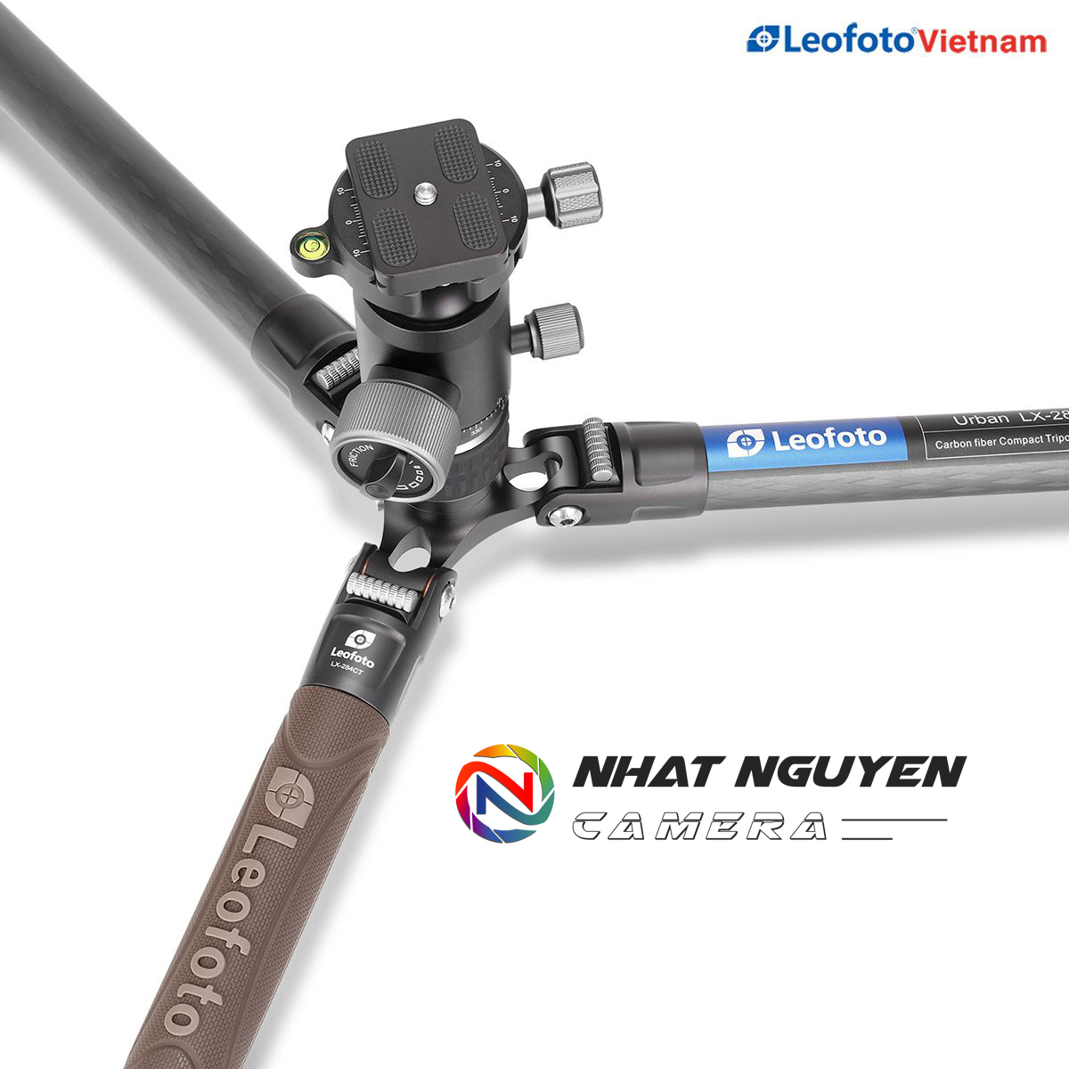 Chân tripod Leofoto LX-284CT + đầu ball XB-38 _Chính hãng