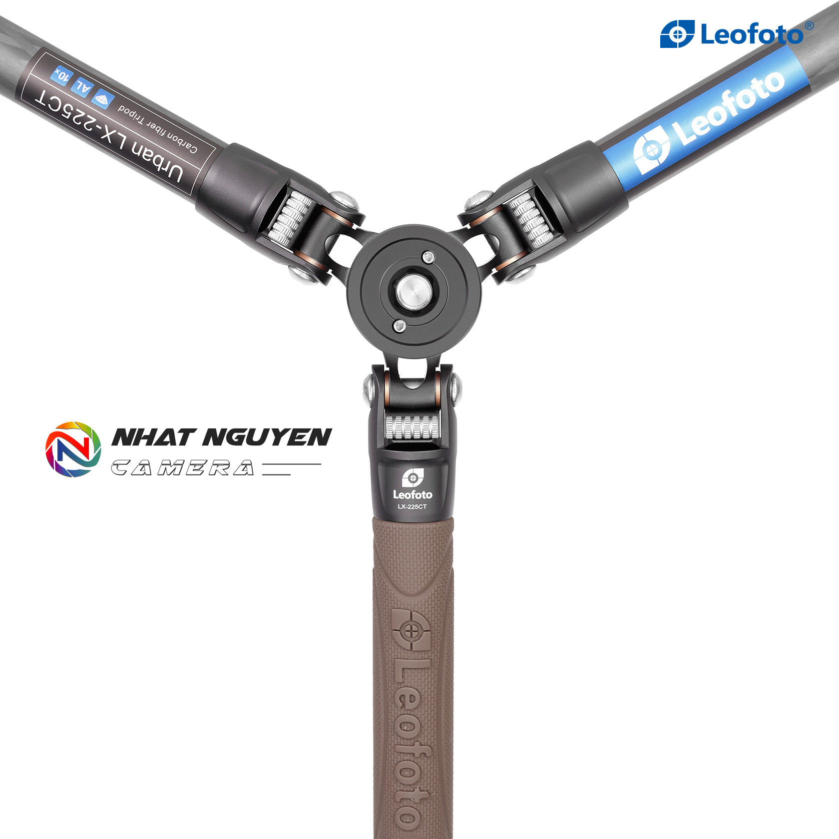 Chân tripod Leofoto LX-225CT+ đầu ball XB-32Q_Chính hãng