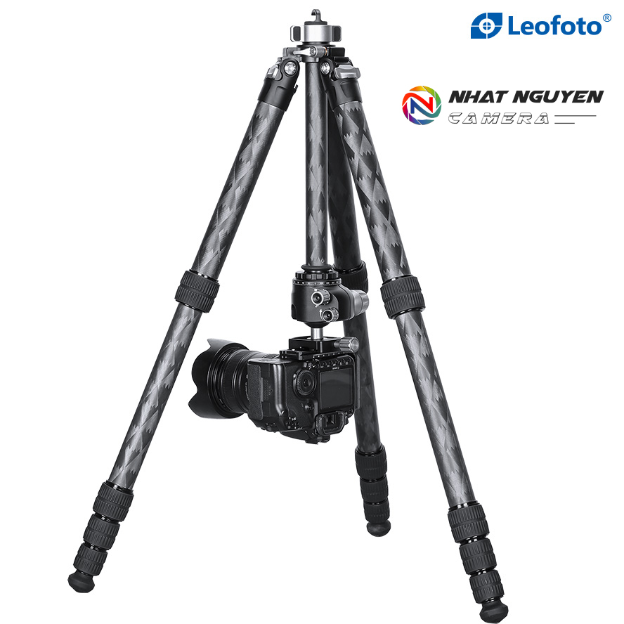 Chân tripod Leofoto LQ-365C + đầu ball LH-47_Chính hãng