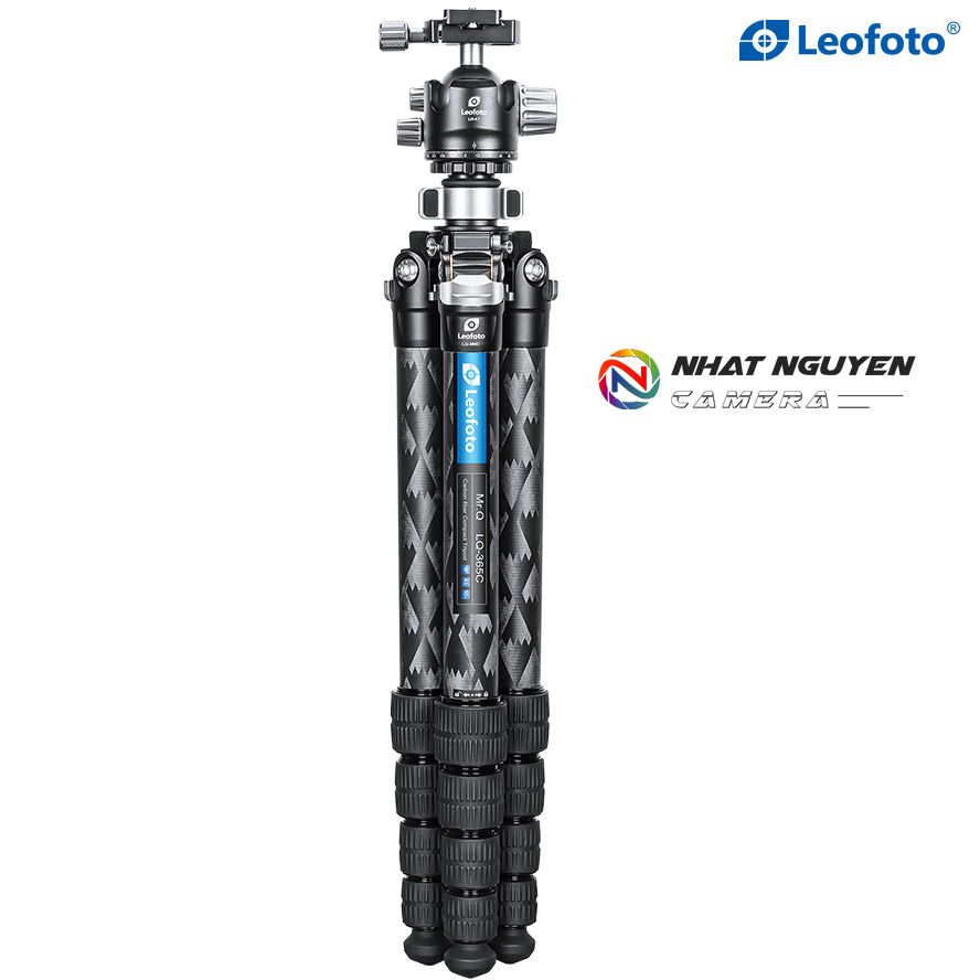 Chân tripod Leofoto LQ-365C + đầu ball LH-47_Chính hãng