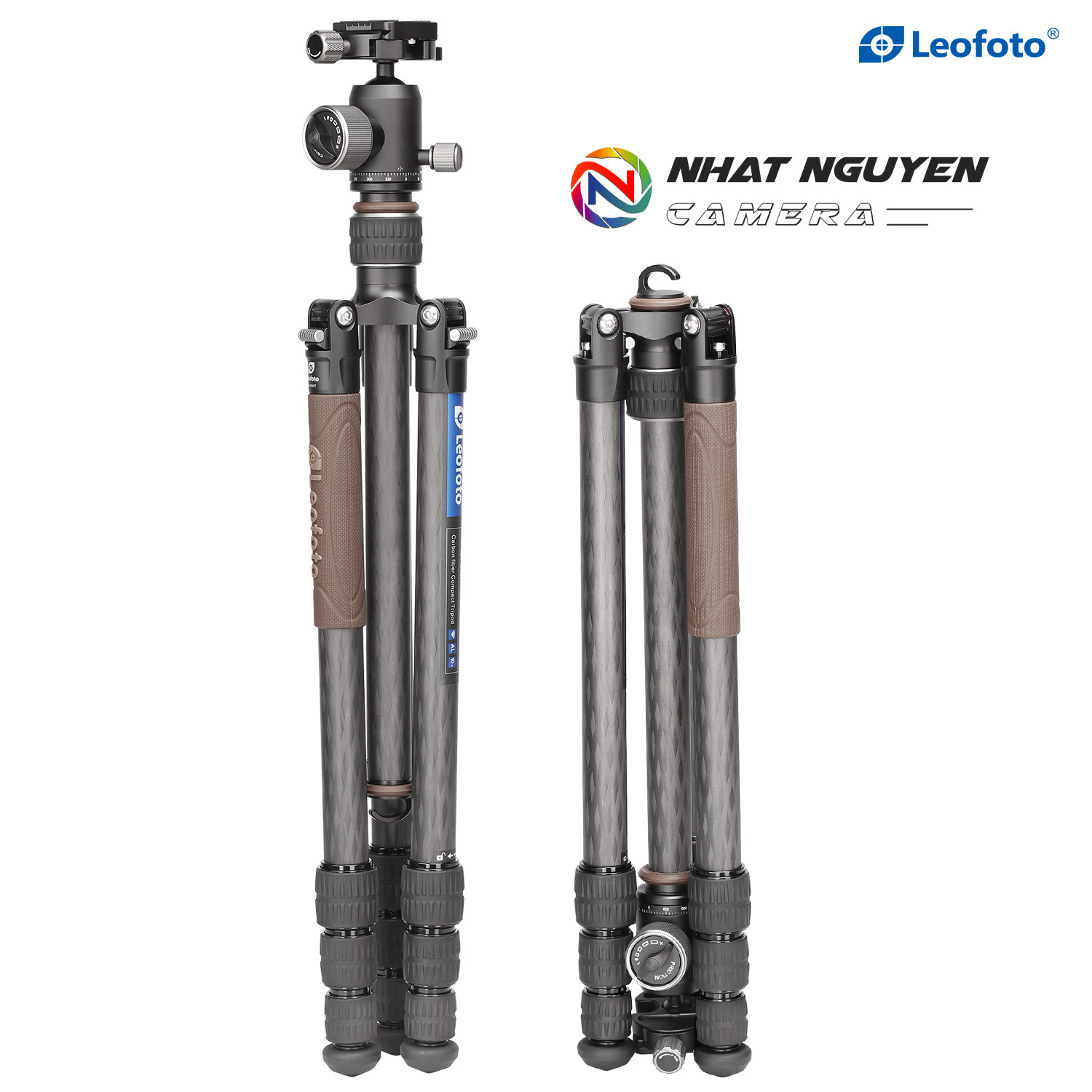 Chân tripod Leofoto LX-255CT + đầu ball XB-32_Chính hãng
