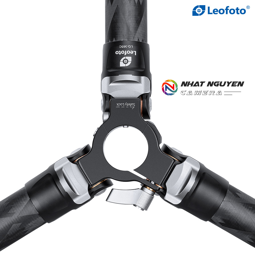 Chân tripod Leofoto LQ-365C + đầu ball LH-47_Chính hãng