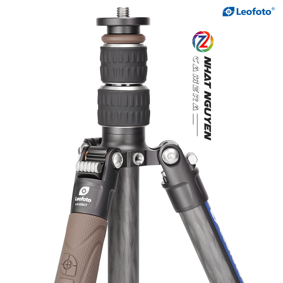Chân tripod Leofoto LX-225CT+ đầu ball XB-32Q_Chính hãng