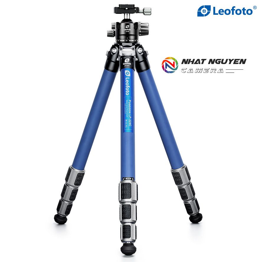 Chân tripod Leofoto LP-324C + đầu ball LH-40 _Chính hãng