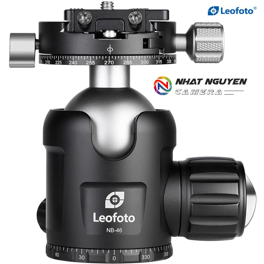 Đầu ball Leofoto NB-46 + plate NB-60_Chính hãng
