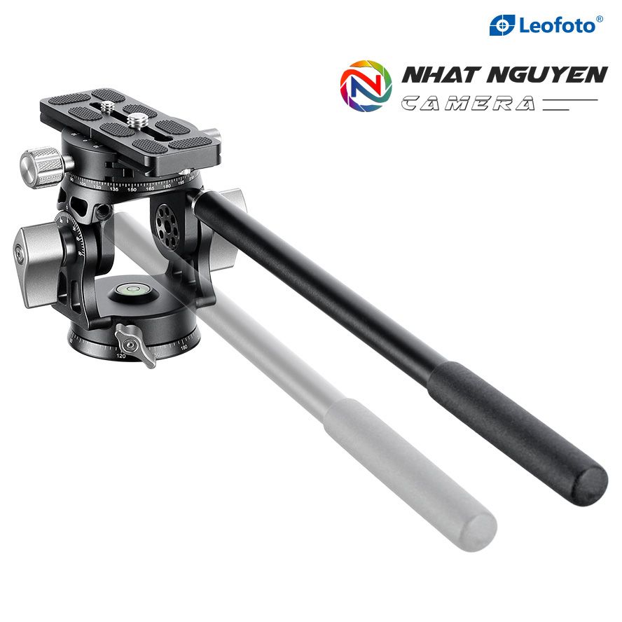 Đầu 2-Way Leofoto VH-30R có tay cầm_Chính hãng