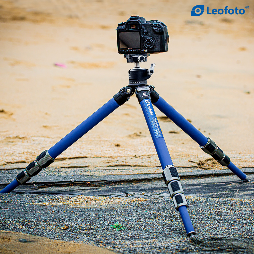 Chân tripod Leofoto LP-284C + đầu ball LH-30 ( Blue kit)_Chính hãng