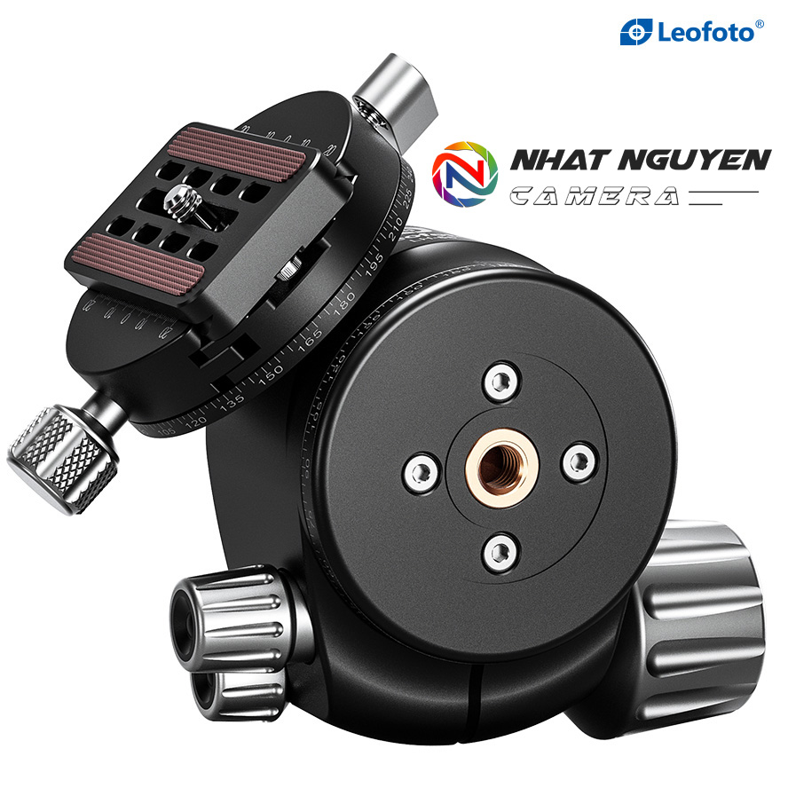 Đầu ball Leofoto LH-55R + plate NP-60_Chính hãng