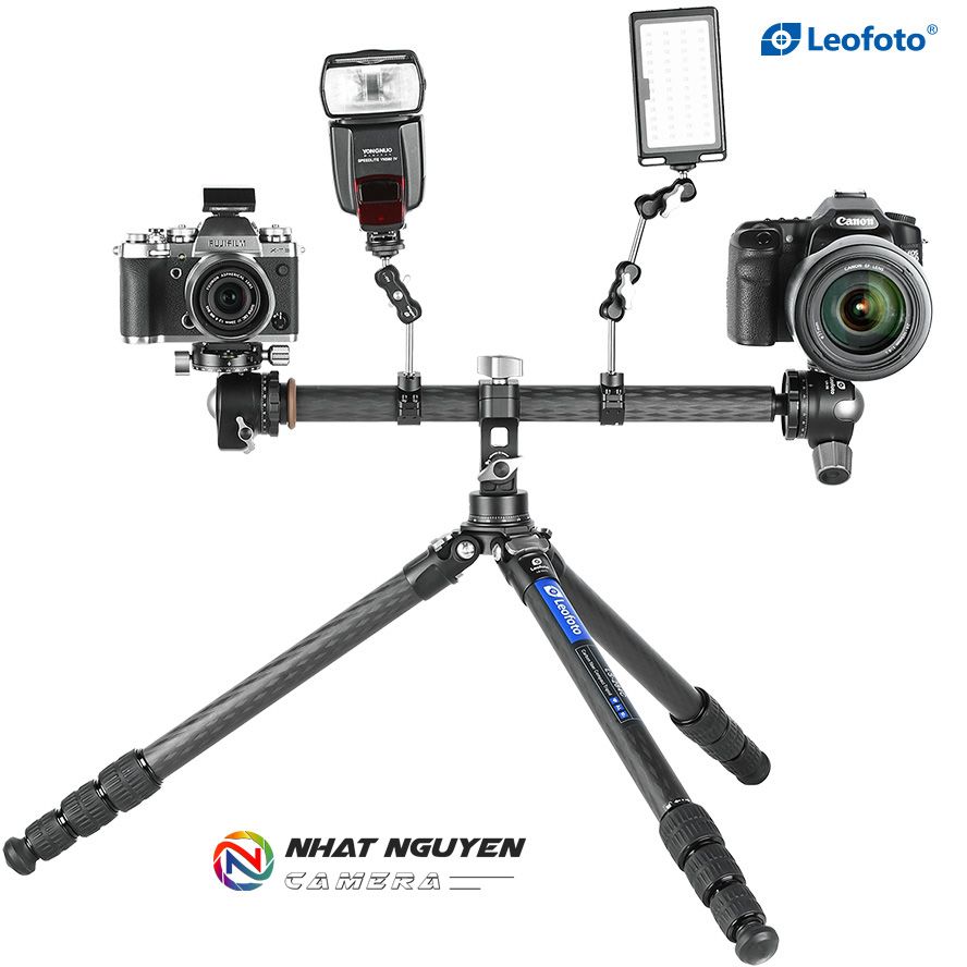 Trục ngang đa chiều Leofoto HC-28_Chính hãng
