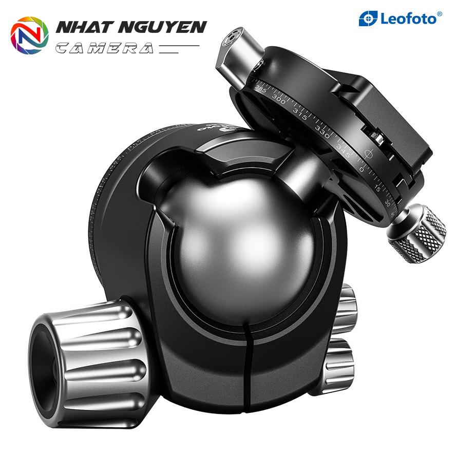 Đầu ball Leofoto LH-55R + plate NP-60_Chính hãng