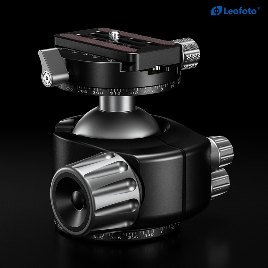 Đầu ball Leofoto LH-55R + plate NP-60_Chính hãng