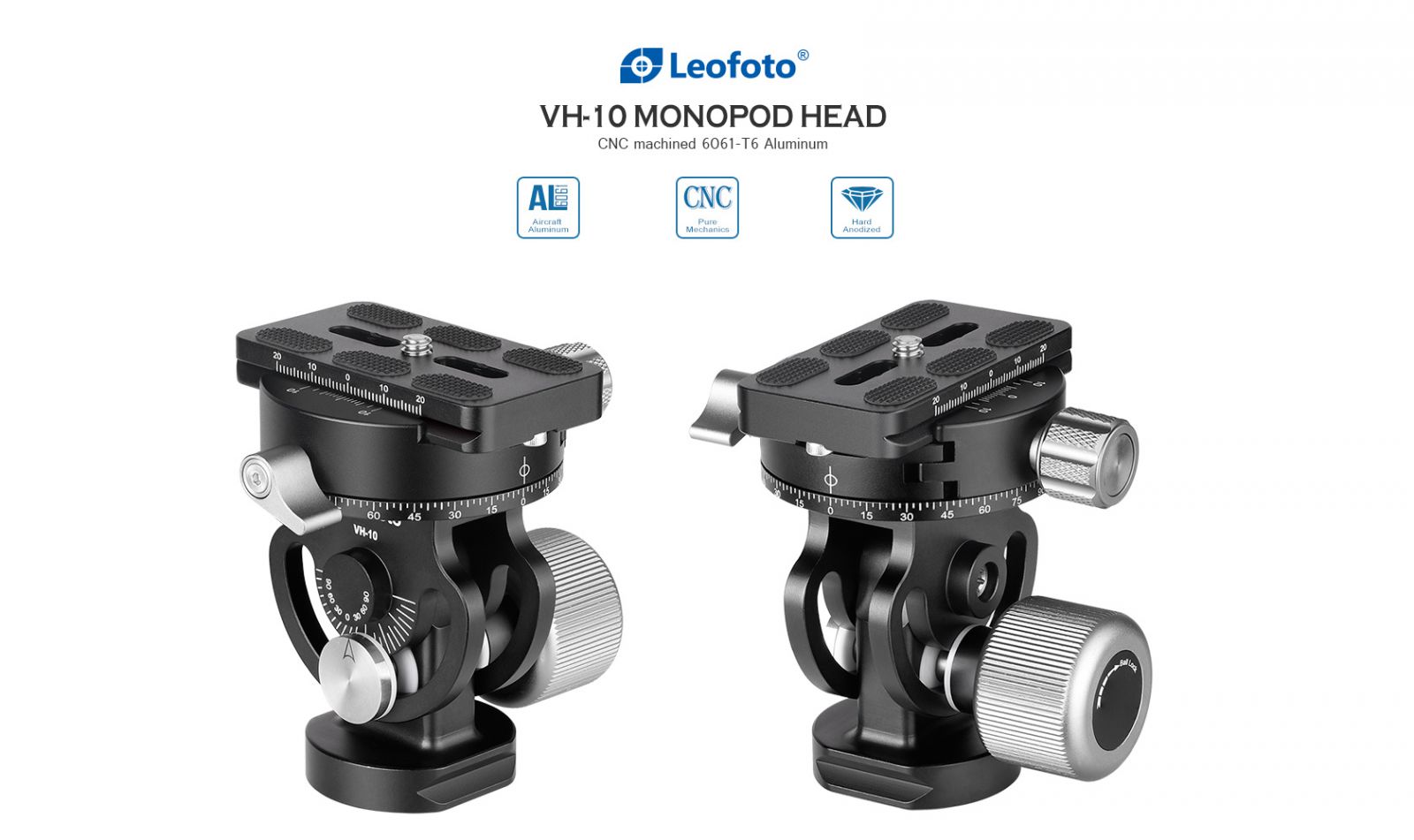 Đầu 2-Way Leofoto VH-10_Chính hãng