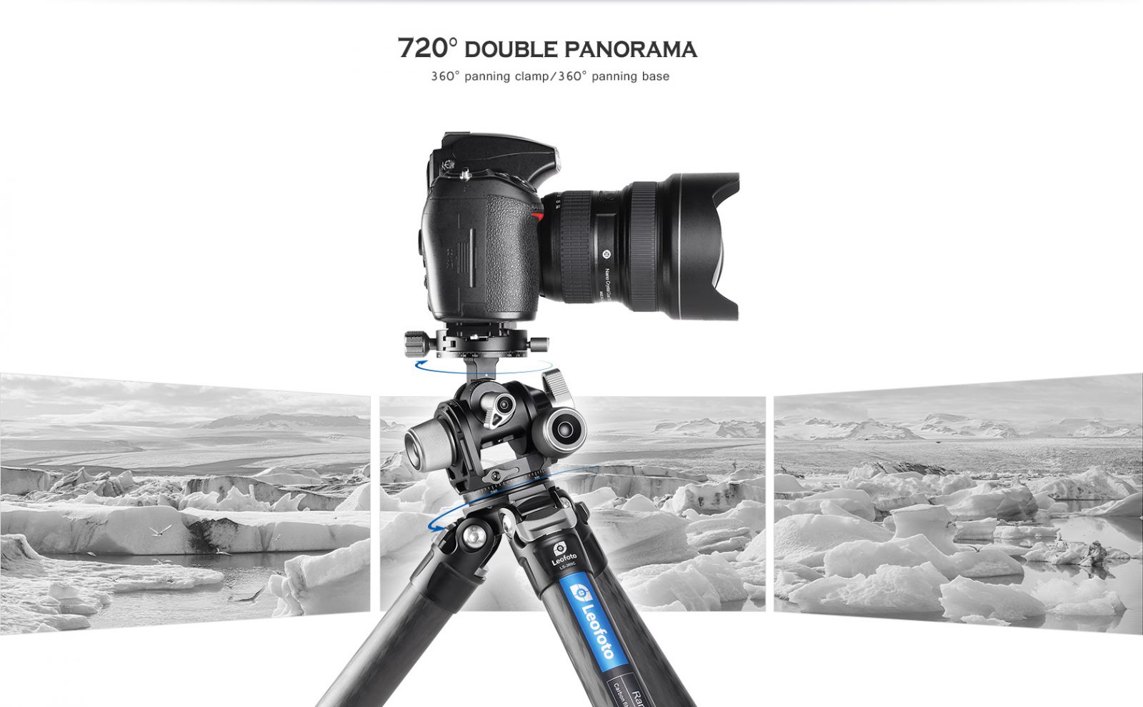 Đầu đa trục Leofoto G4_Chính hãng