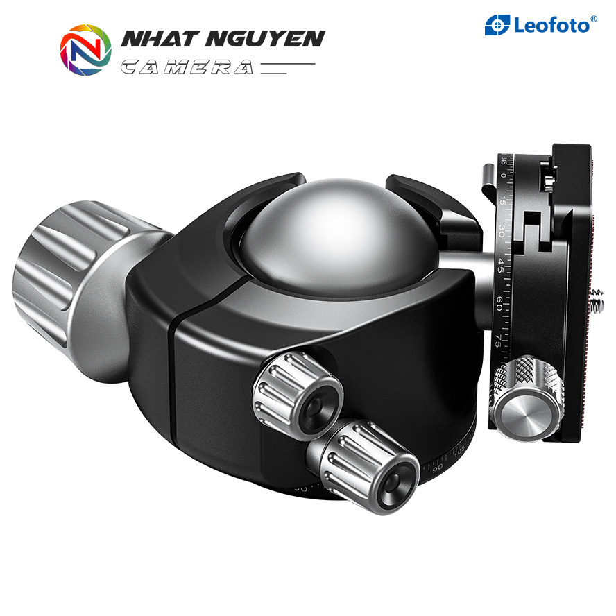 Đầu ball Leofoto LH-55R + plate NP-60_Chính hãng