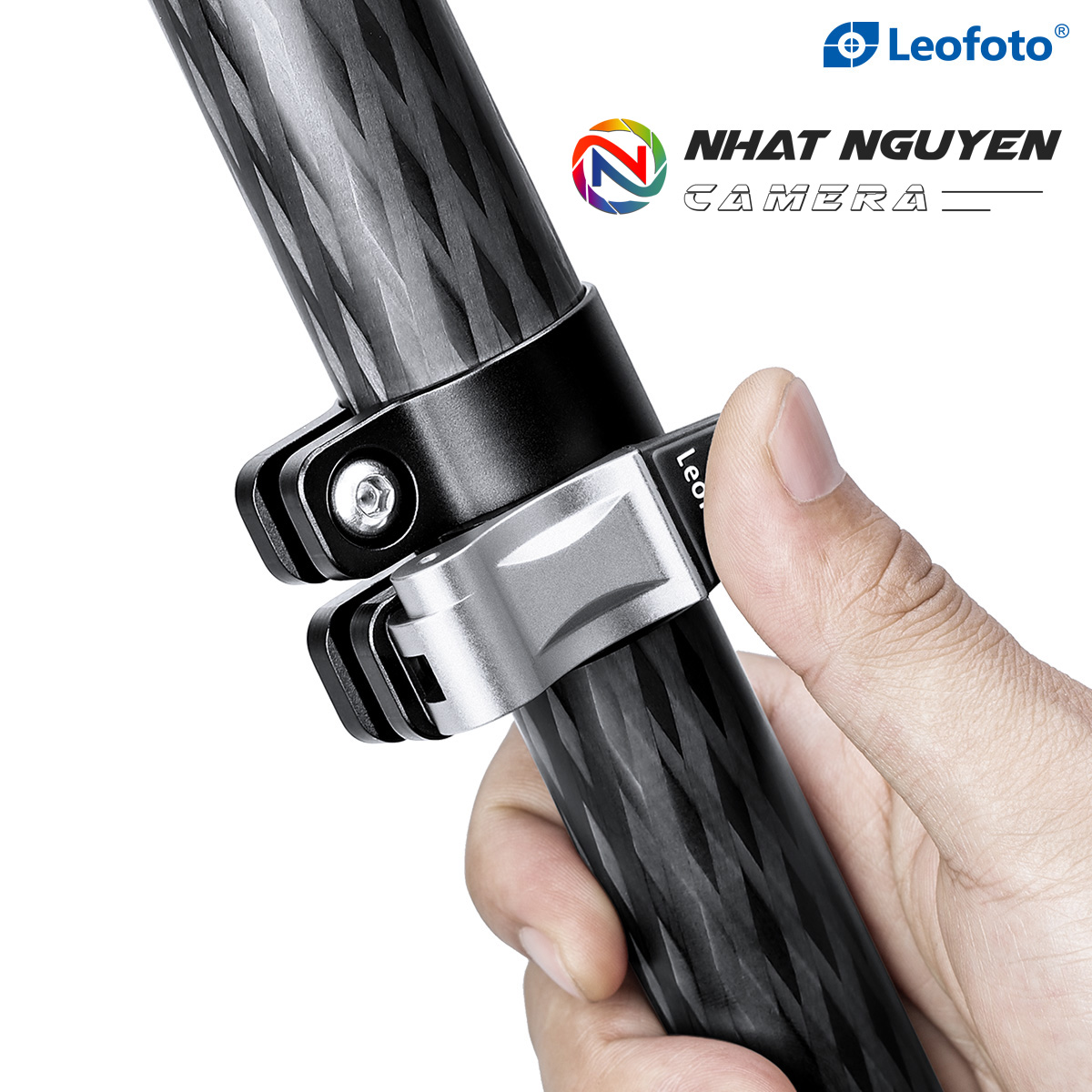 Chân tripod Leofoto LV-324C + đầu quay BV-10_Chính hãng
