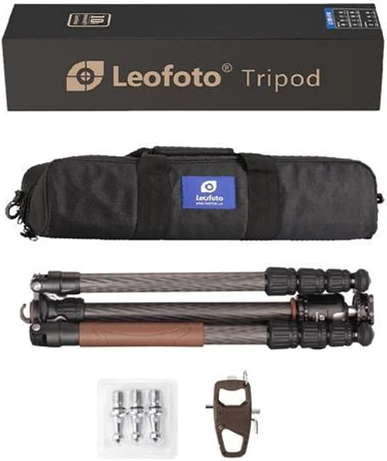 Chân tripod Leofoto LN-284CT + đầu ball NB-40_Chính hãng