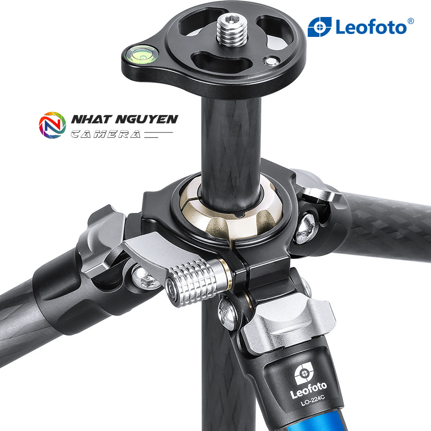 Chân tripod Leofoto LO-224C + đầu quay BV-1R _Chính hãng