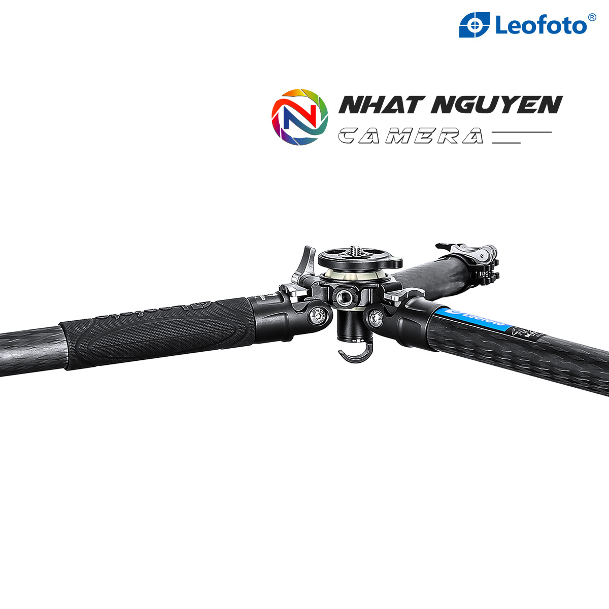 Chân tripod Leofoto LV-324C + đầu quay BV-10_Chính hãng