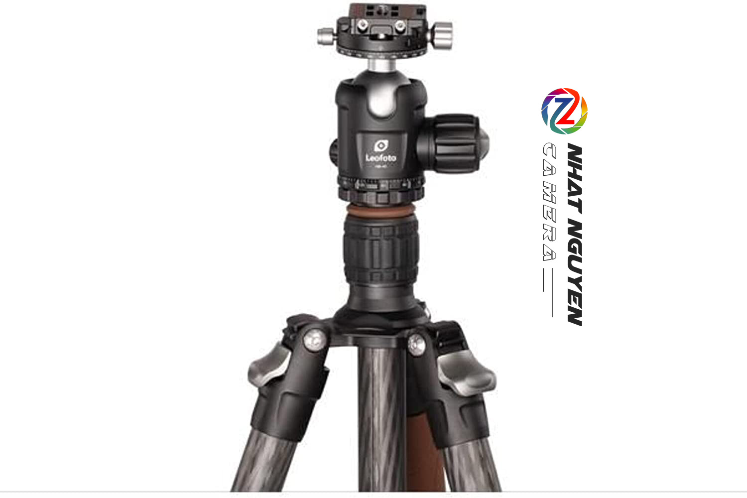 Chân tripod Leofoto LN-284CT + đầu ball NB-40_Chính hãng