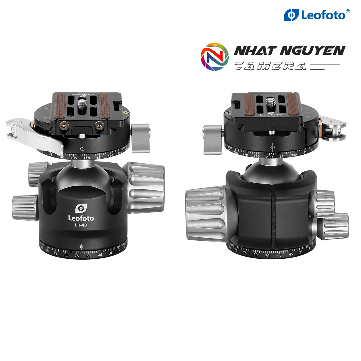 Đầu ball Leofoto LH-40PCL + plate NP-60_Chính hãng