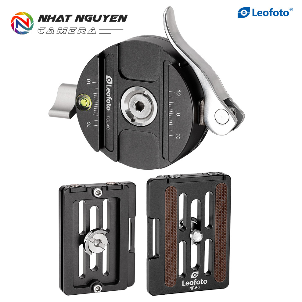 Đầu ball Leofoto LH-40PCL + plate NP-60_Chính hãng