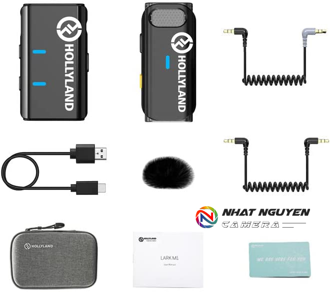 Micro không dây Hollyland LARK M1 SOLO Wireless Microphone (2.4 GHz) - Bảo hành 12 tháng