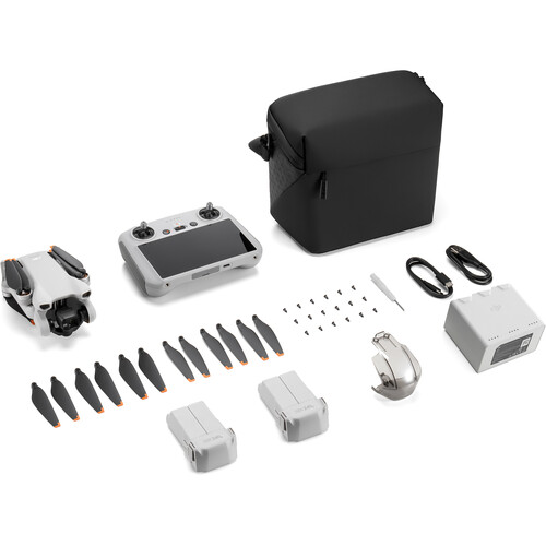 Flycam DJI Mini 3 kèm DJI RC Remote (Fly More Combo) - Bảo hành 12 tháng chính hãng