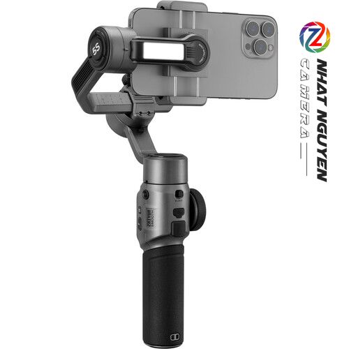 Gimbal chống rung Zhiyun SMOOTH 5S Pro dành cho điện thoại (Gray) - Bảo hành 12 tháng