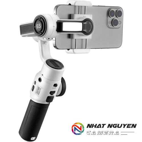 Gimbal chống rung Zhiyun SMOOTH 5S Pro Combo dành cho điện thoại - Màu Trắng - Bảo hành 12 tháng