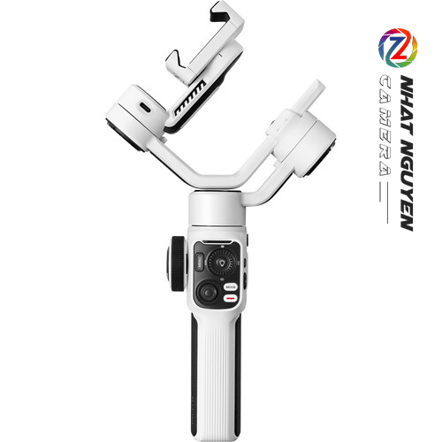 Gimbal chống rung Zhiyun SMOOTH 5S Pro dùng cho điện thoại (White) - Bảo hành 12 tháng