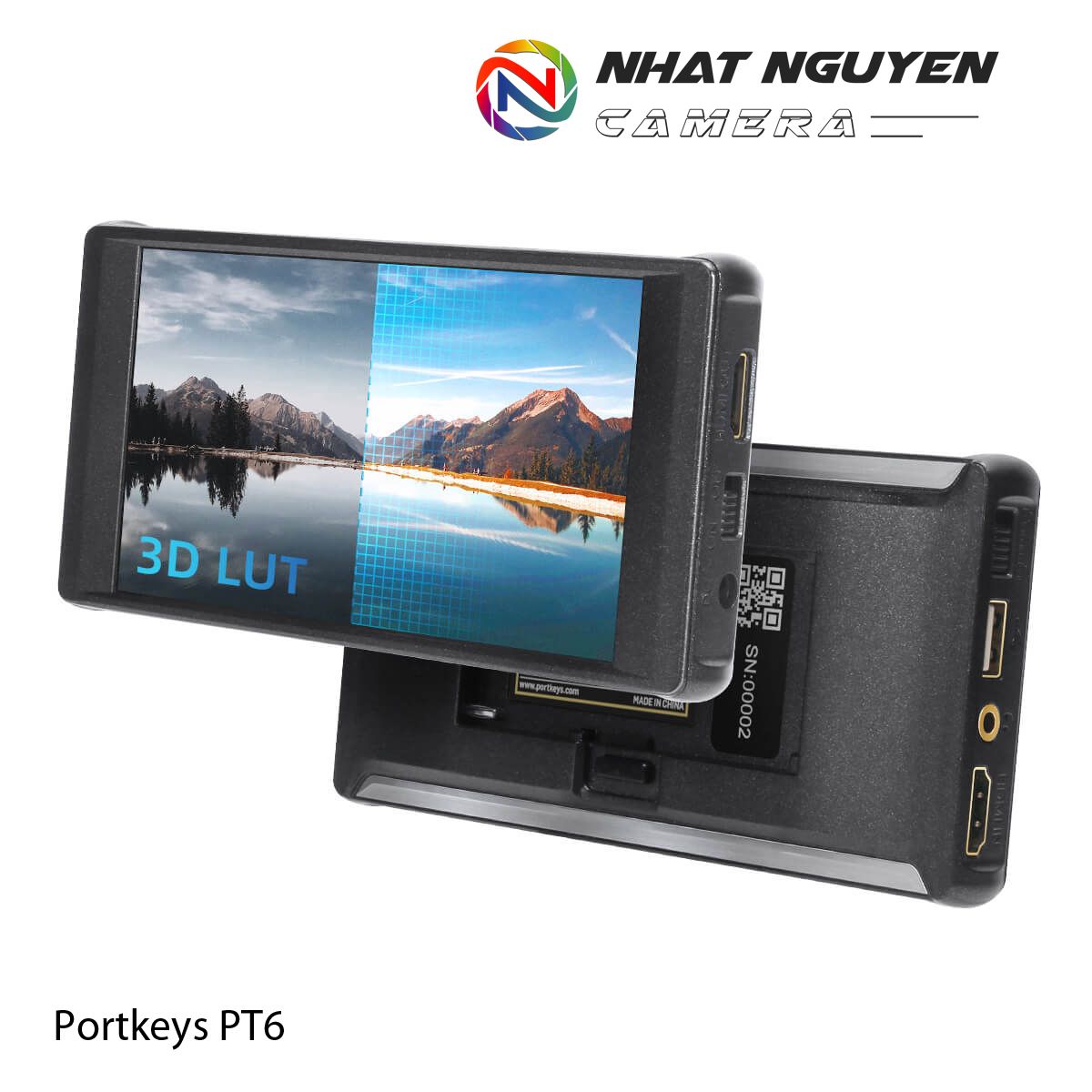 Màn hình PORTKEYS PT6 6" 4K HDMI Touchscreen Monitor - Bảo hành 12 tháng