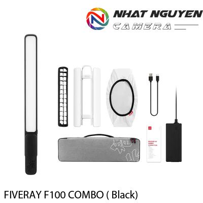 Đèn LED Zhiyun FIVERAY F100 LED Light Stick COMBO (Black) - Bảo hành 12 tháng