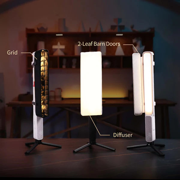 Đèn LED Zhiyun FIVERAY F100 LED Light Stick COMBO (Black) - Bảo hành 12 tháng