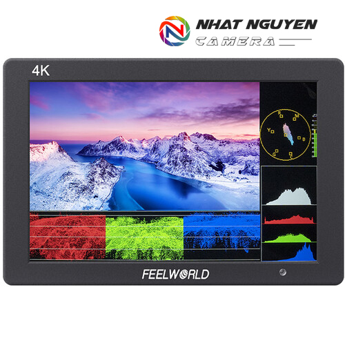 Màn hình FeelWorld T7 Plus 7" IPS On-Camera Monitor with 3D LUT, Waveform & Vectorscope