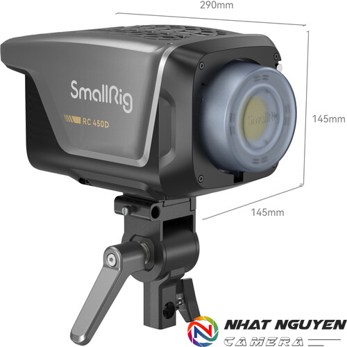 Đèn LED Studio SmallRig RC 450D COB LED Video Light 3970 - SmallRig RC450D - Bảo hành 12 tháng