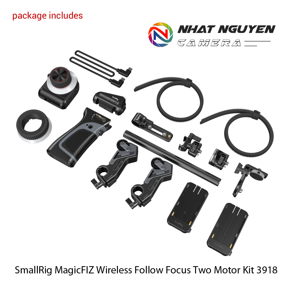 SmallRig MagicFIZ Wireless Follow Focus Two Motor Kit 3918