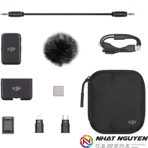 DJI Mic - Micro Không Dây DJI 1 phát 1 nhận cho 1 người nói - Bảo hành 12 tháng