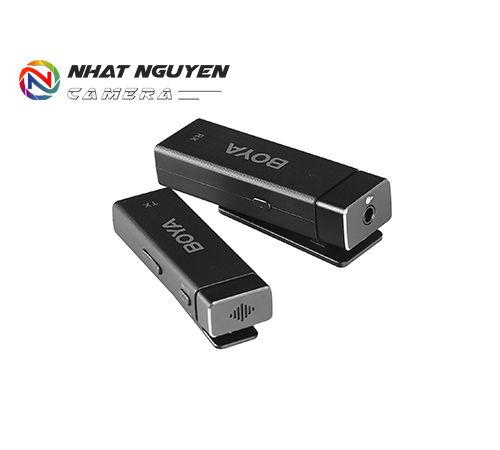 Boya BY-W4 - Micro Thu Âm Không Dây BY W4 Micro Wireless ( 4TX + 1RX) 4 người nói - Bảo hành 12 tháng