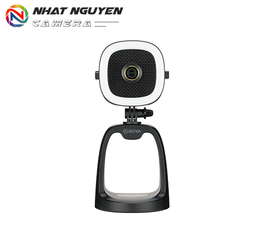 BOYA BY-CM6B (4K Ultra HD ) - Mic thu âm BOYA tích hợp camera và đèn LED