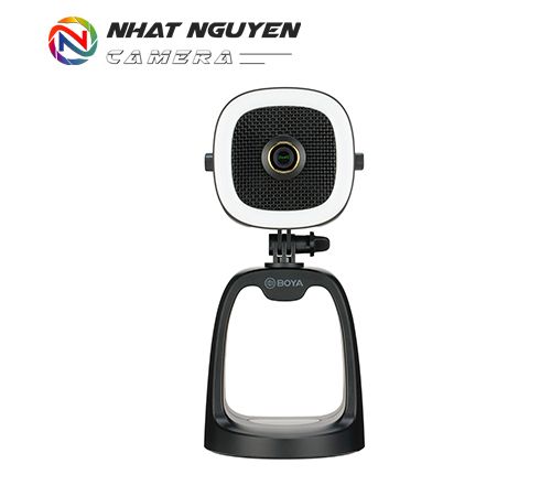 BOYA BY-CM6A (1080p HD) - Mic thu âm BOYA tích hợp camera và đèn LED