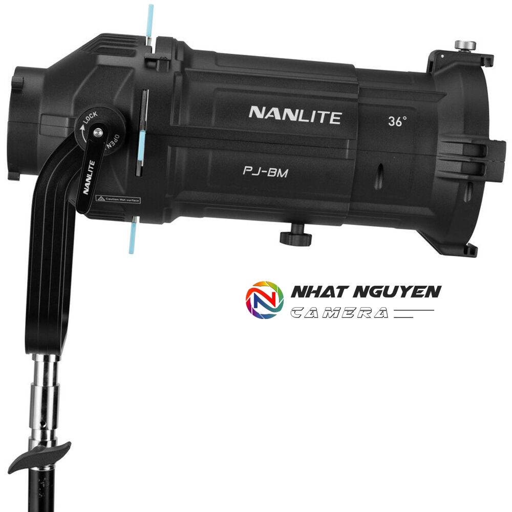 Nanlite Hiệu ứng ánh sáng Nanlite PJ-BM-36 - Projection Attachment cho Bowens Mount với ống kính 36°