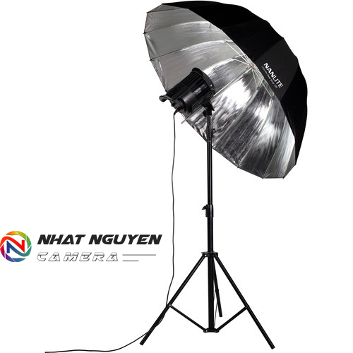 Softbox Nanlite U-135DS Deep Umbrella 135 (Silver, 53")