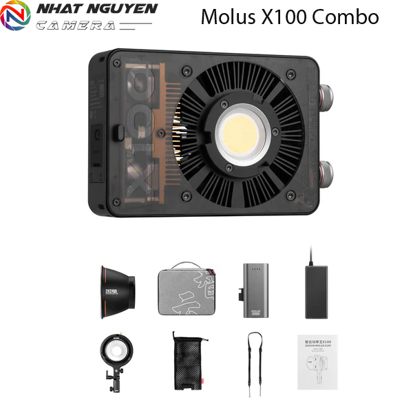 Zhiyun MOLUS X100 Bi-Color Pocket COB Monolight Combo